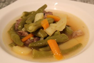 Grüne Bohnen Suppe
